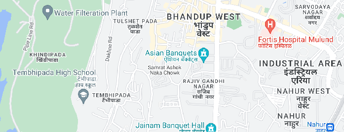 Ajmera LBS Road Bhandup West Location